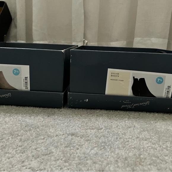 Universal Thread Booties Tan Black EUC 7.5 - Picture 2 of 2